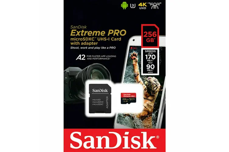 SanDisk Extreme PRO microSDXC™ UHS-I CARD with Adapter