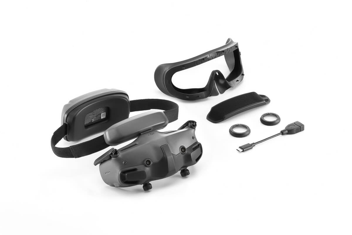 DJI Goggles 3-O4 Video Transmission/1080p Micro-OLED screen/Wireless Streaming