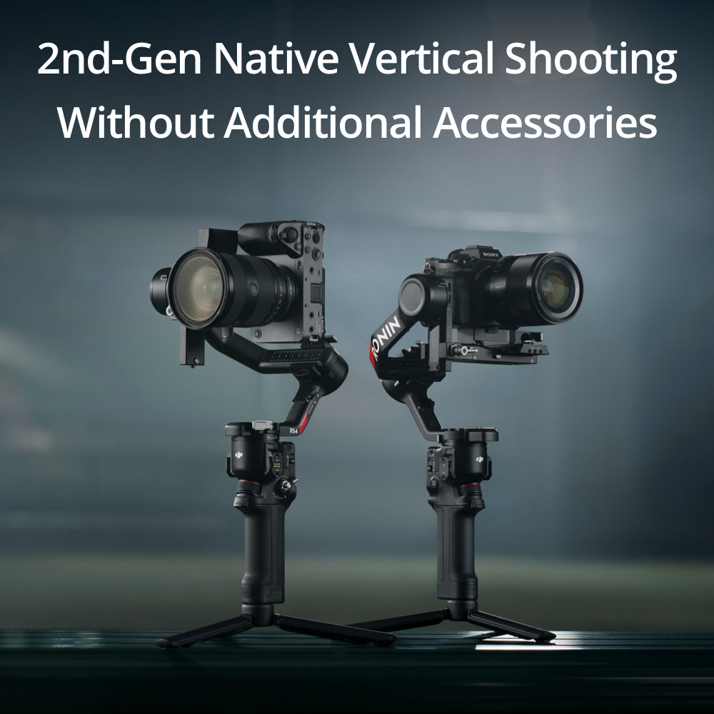 DJI RS 4/ RS 4 PRO- Powerful Stabilization/29 Hours Extended Battery Runtime/Efficient Quick Launch