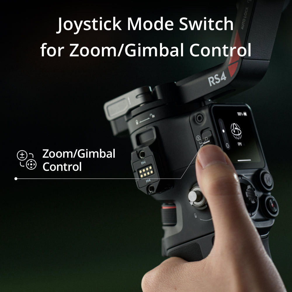 DJI RS 4/ RS 4 PRO- Powerful Stabilization/29 Hours Extended Battery Runtime/Efficient Quick Launch