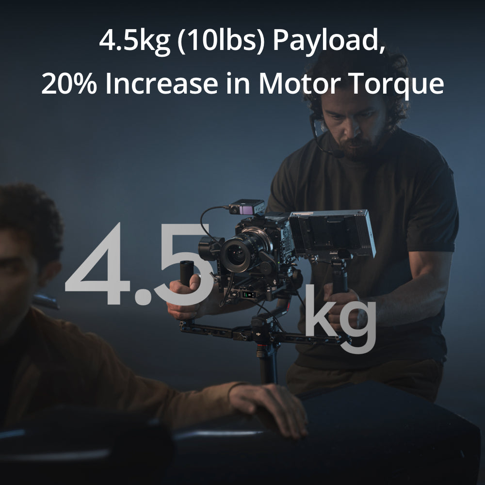 DJI RS 4/ RS 4 PRO- Powerful Stabilization/29 Hours Extended Battery Runtime/Efficient Quick Launch