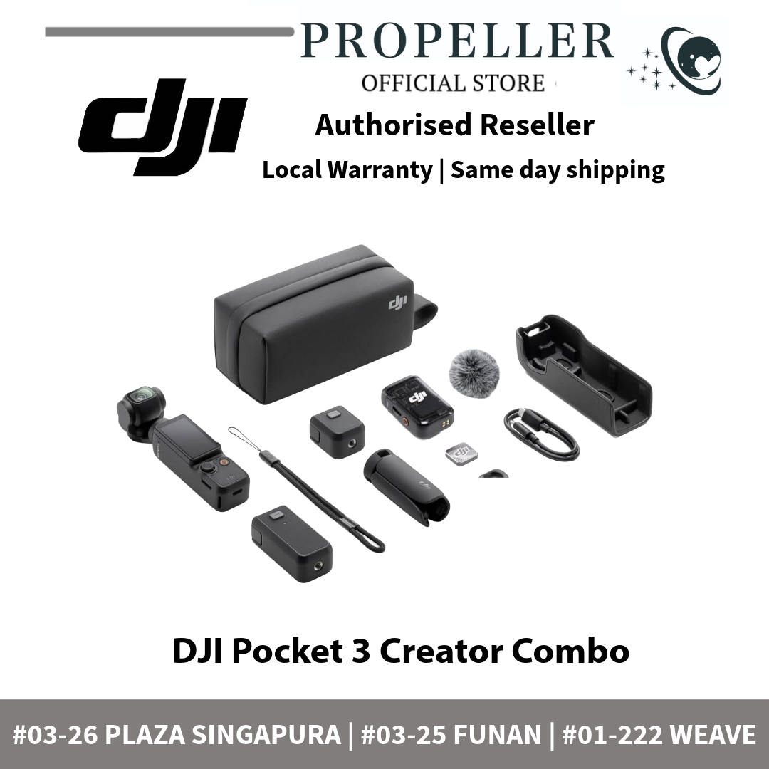 DJI Osmo Pocket 3 - Handheld | Pocket-Sized, Quick, Stable, Accurate Shooting | Horizontal-Vertical Switching