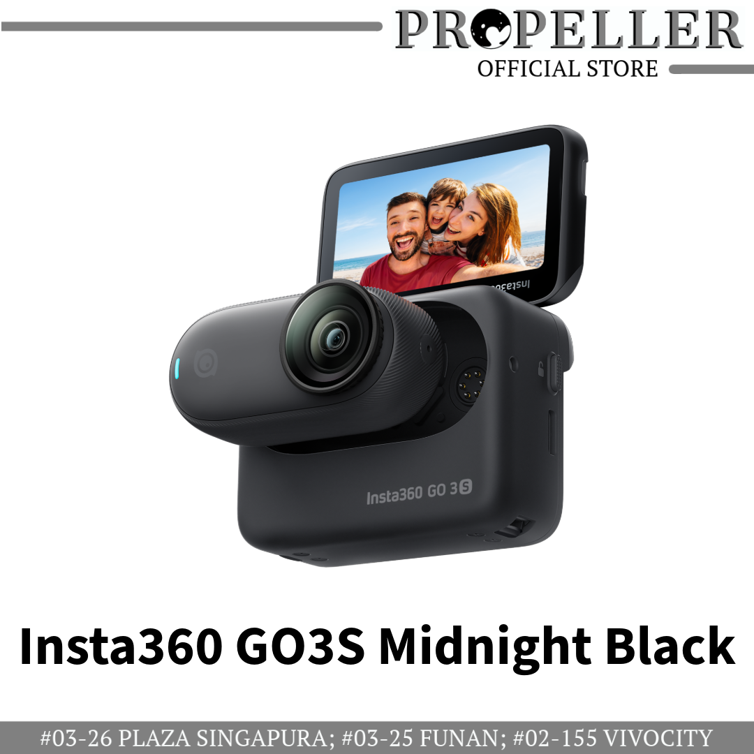 Insta360 GO3S- 4K Camera/Camera pod waterproof 10m/Gesture Control/Locate Device with Apple find my