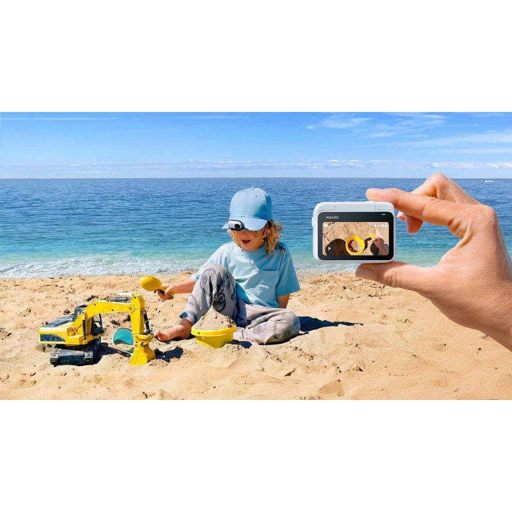 Insta360 GO3S- 4K Camera/Camera pod waterproof 10m/Gesture Control/Locate Device with Apple find my