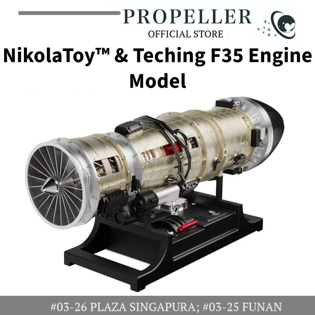 NikolaToy™ & Teching F35 Engine Model