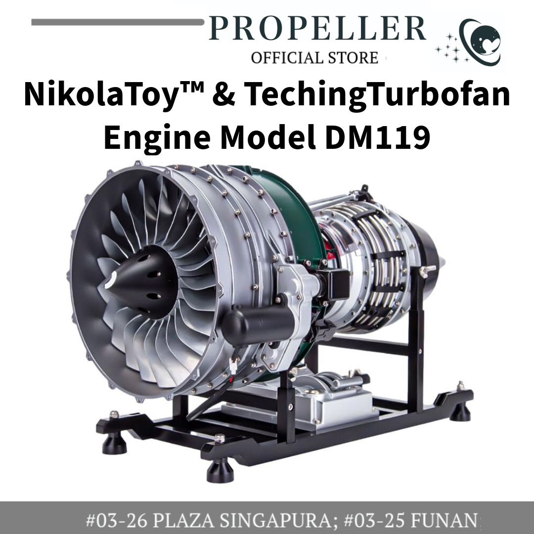NikolaToy™ & TechingTurbofan Engine Model DM119