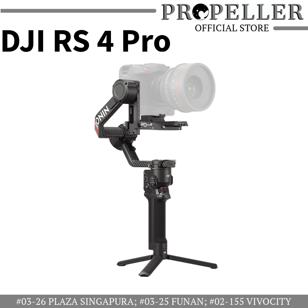 DJI RS 4/ RS 4 PRO- Powerful Stabilization/29 Hours Extended Battery Runtime/Efficient Quick Launch