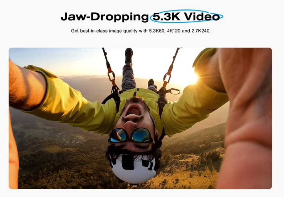 GoPro HERO12 Black/Action Camera/WaterProof/video stabilization/Rugged