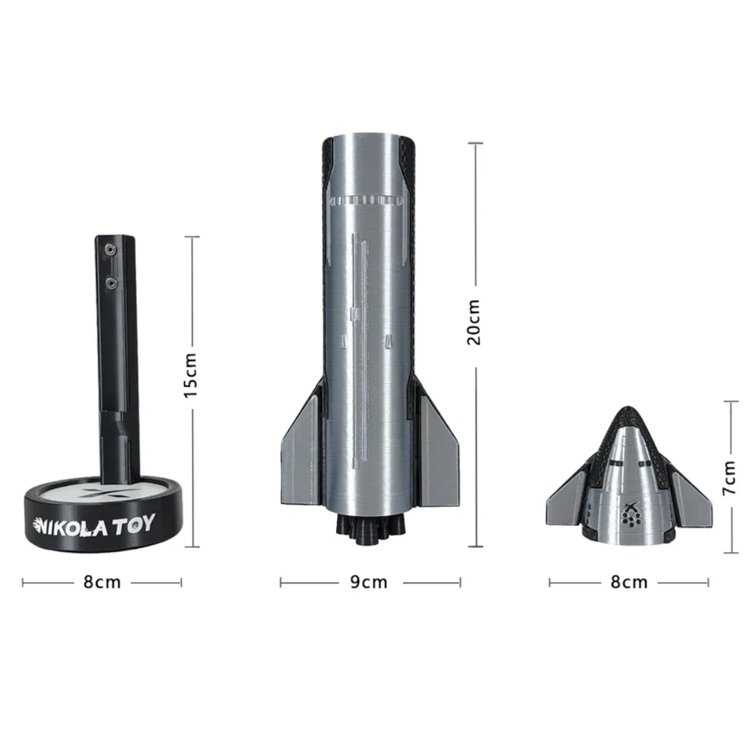 NikolaToy™ 1200 SpaceX model