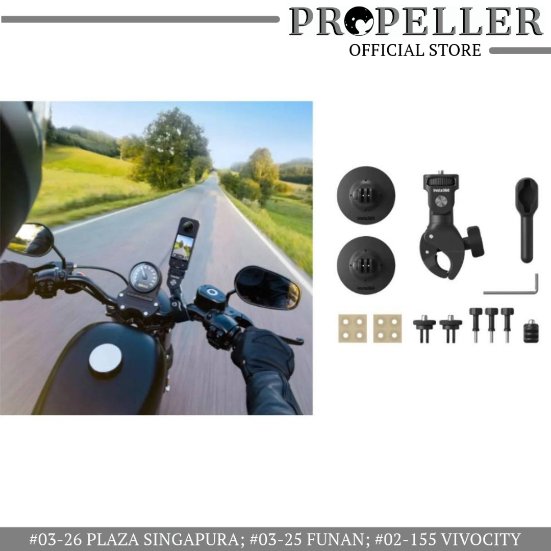 Insta360 Motorcycle Bundle – PROPELLER OFFICIAL STORE