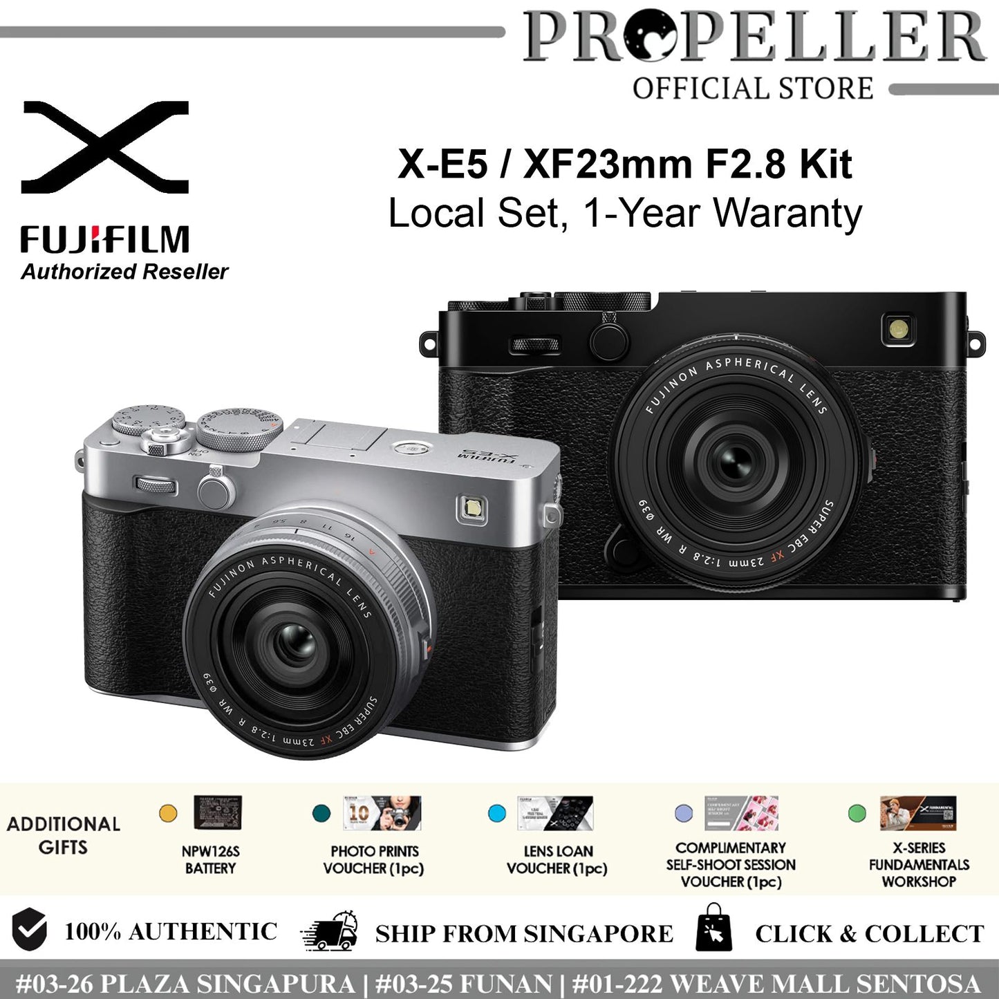 FUJIFILM X-T30 III Mirrorless Camera Local Set 1 Year Warranty"