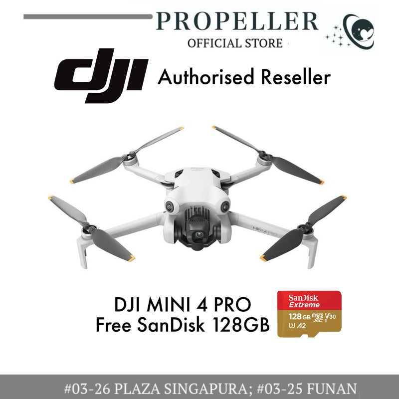 DJI Mini 4 Pro - 4K/60fps HDR True Vertical Shooting | Omnidirectional Obstacle Sensing | ActiveTrack 360°