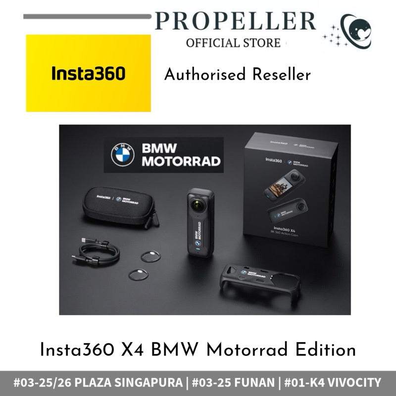 Insta360 X4- Increased battery life/ 8K Video Resolution/ Improved Lens cover