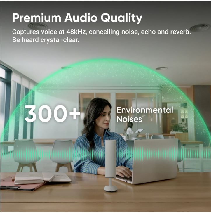 Insta360 Wave - Professional Speakerphone with AI Recording Suite