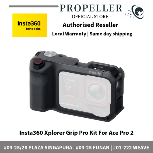 Insta360 Xplorer Grip Pro Kit for Insta360 Ace Pro 2