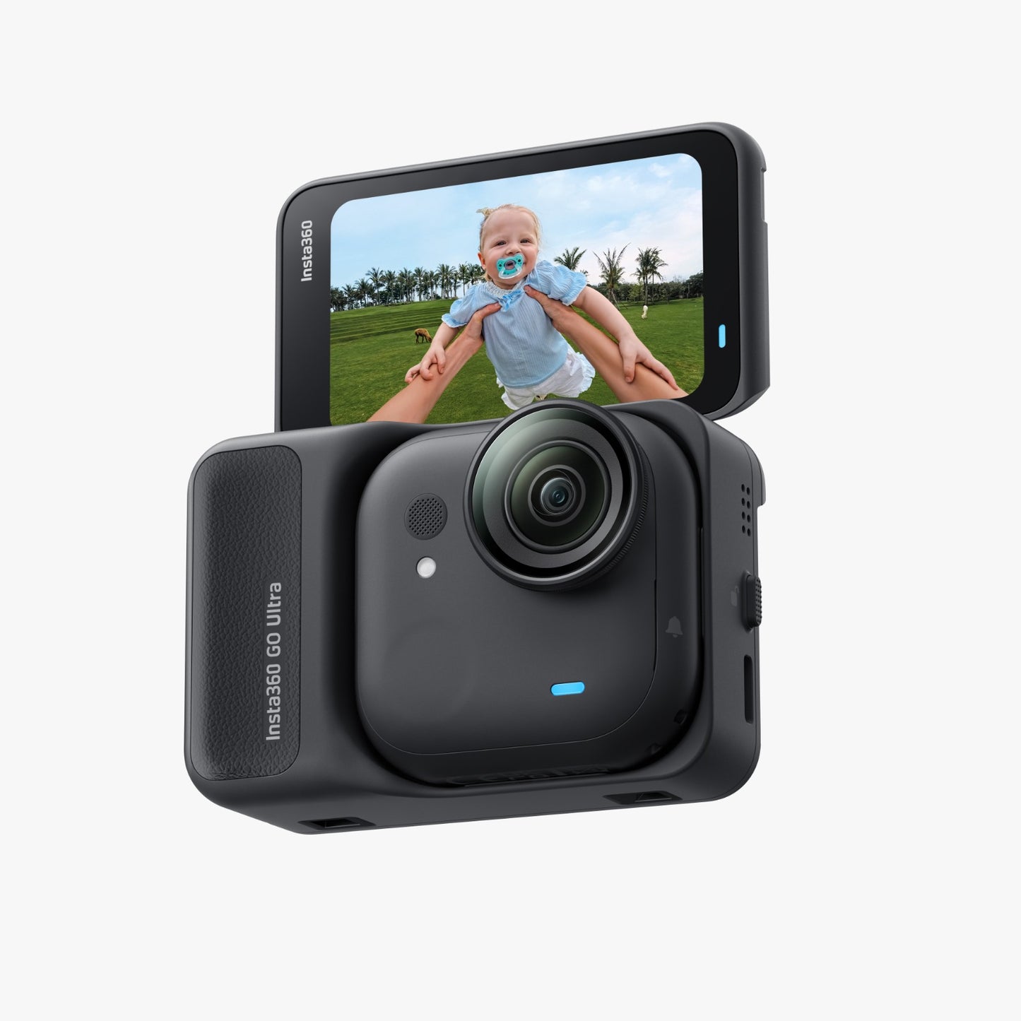 Insta360 GO Ultra Tiny 4K Action Camera with Flip Screen Action Pod