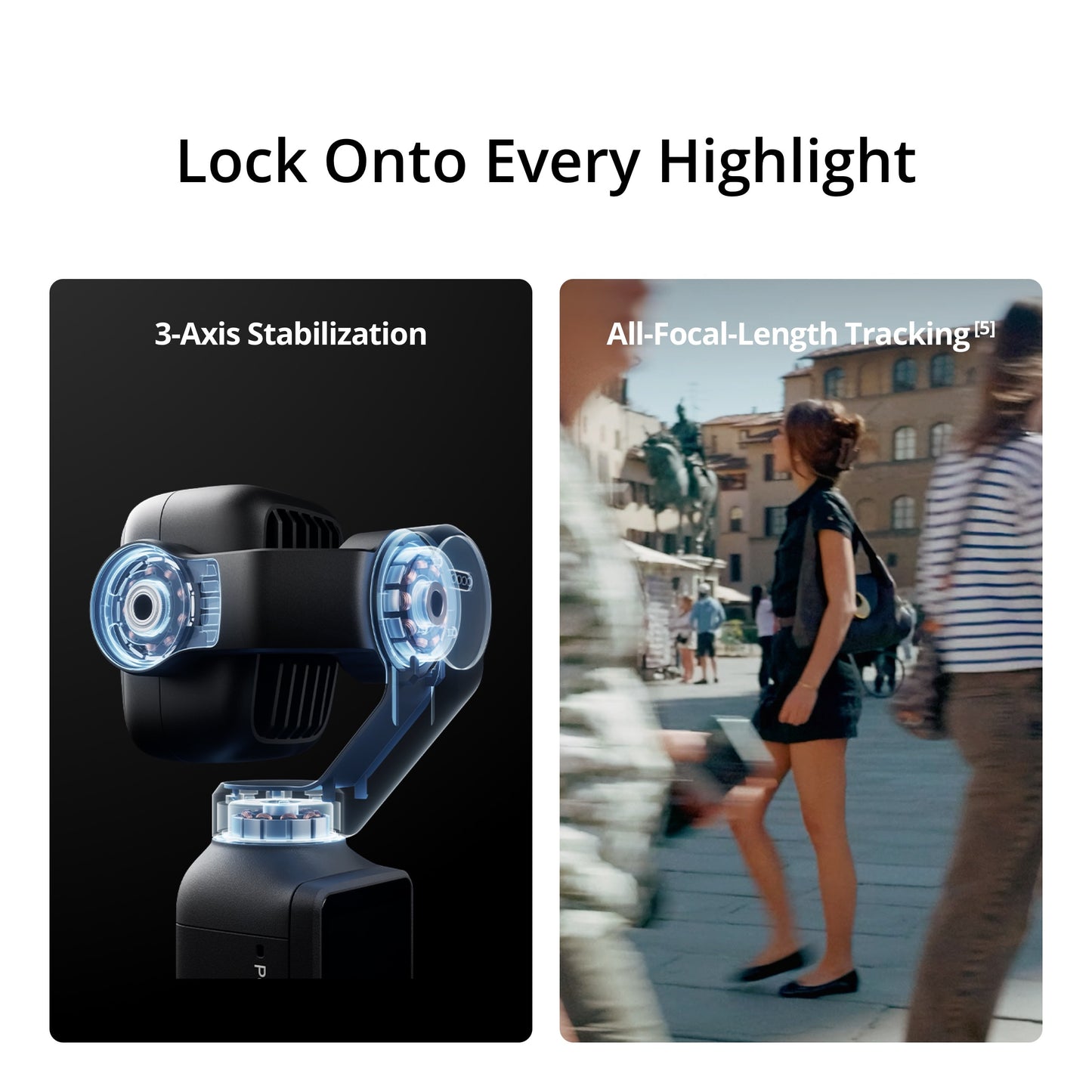 PRE-ORDER 60 DAYS【New】DJI Osmo Pocket 4P - Pocket Camera | 4K/240fps Slow Motion | New 1" CMOS | Cinematic Colours | 60mm Med-Tele Lens
