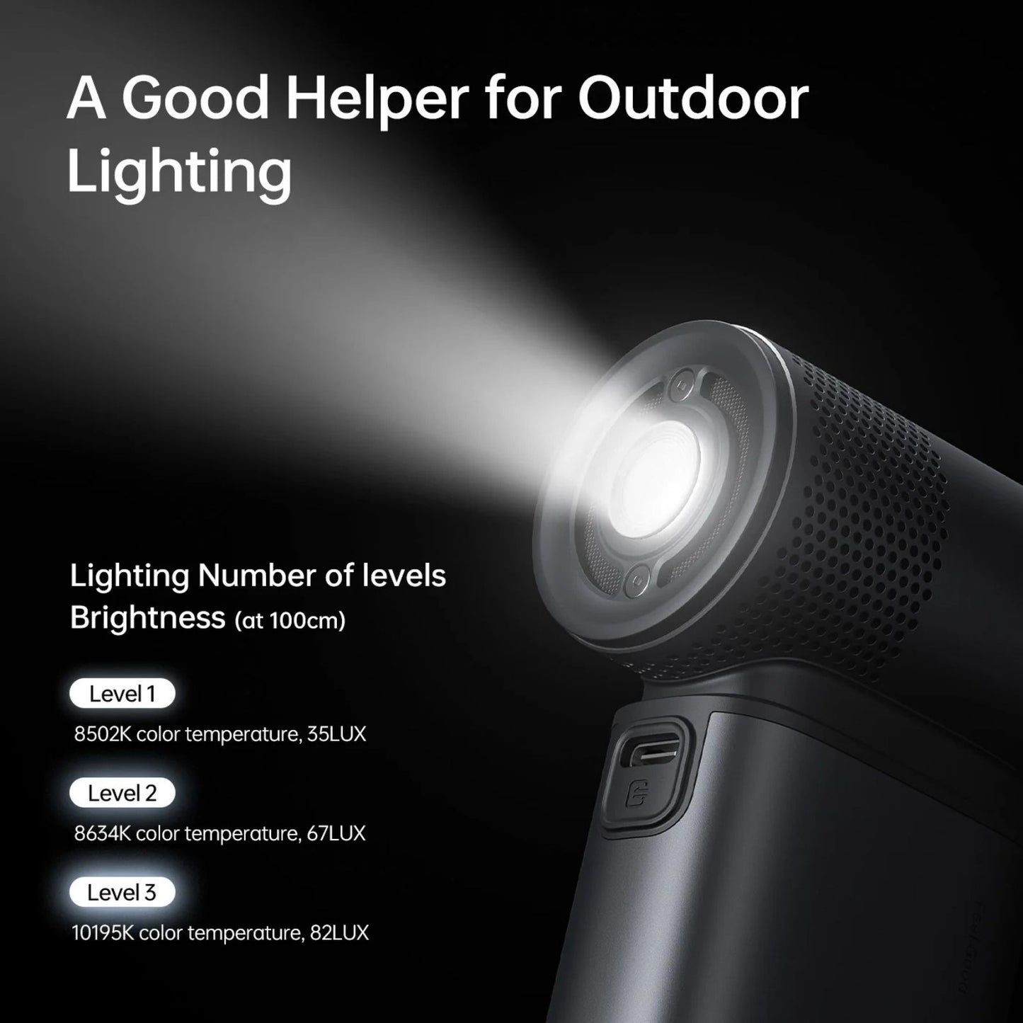 JisuLife Ultra2 9000mAh Handheld Fan