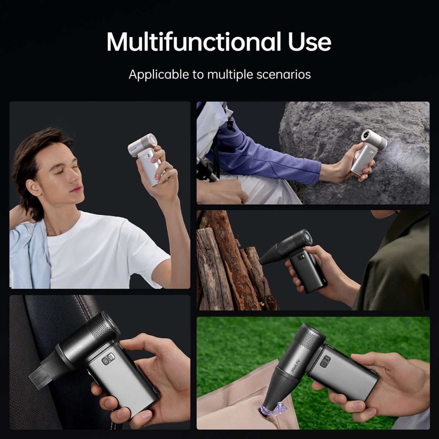 JisuLife Ultra2 9000mAh Handheld Fan