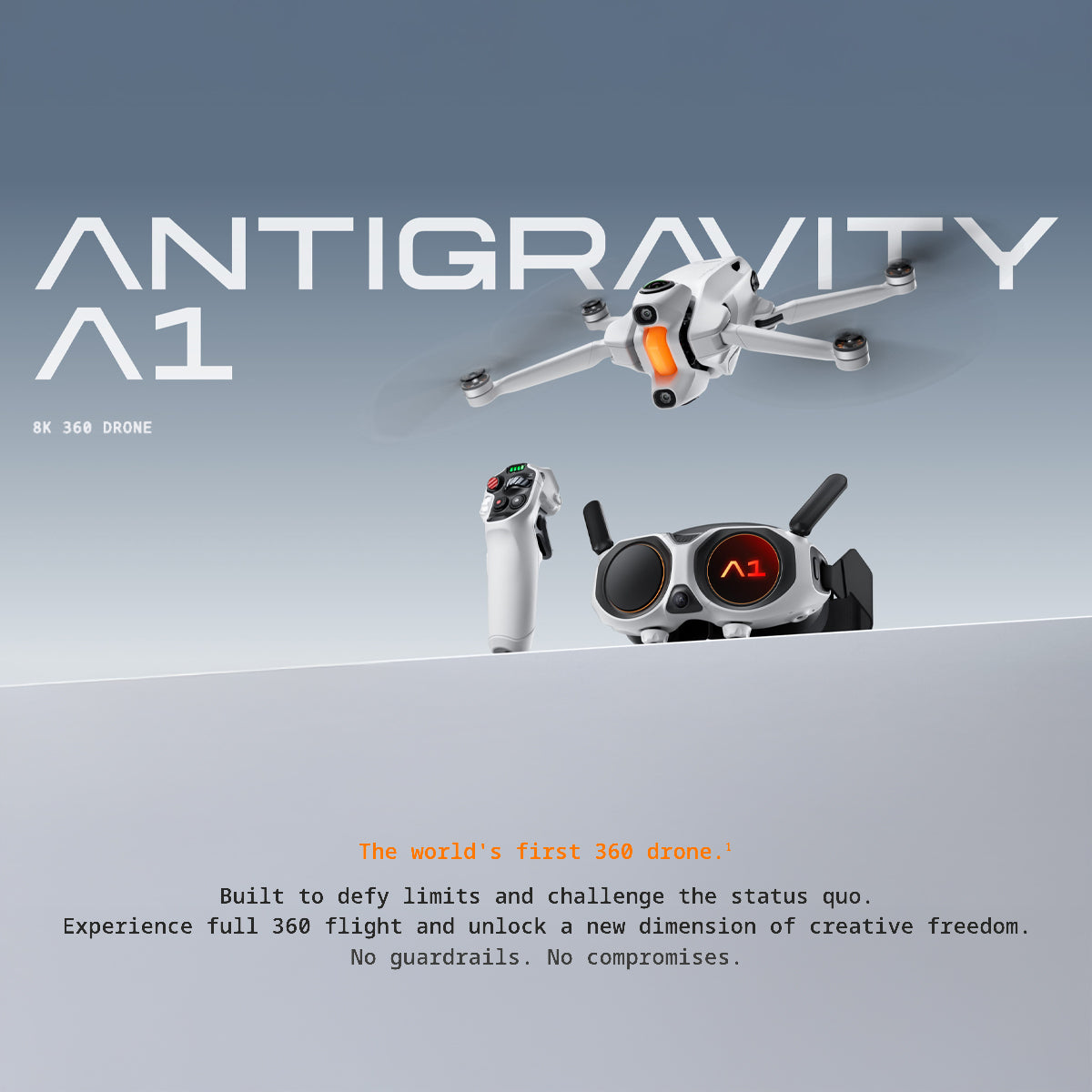 Insta360 A1 AntiGravity The world's first 8K 360 drone