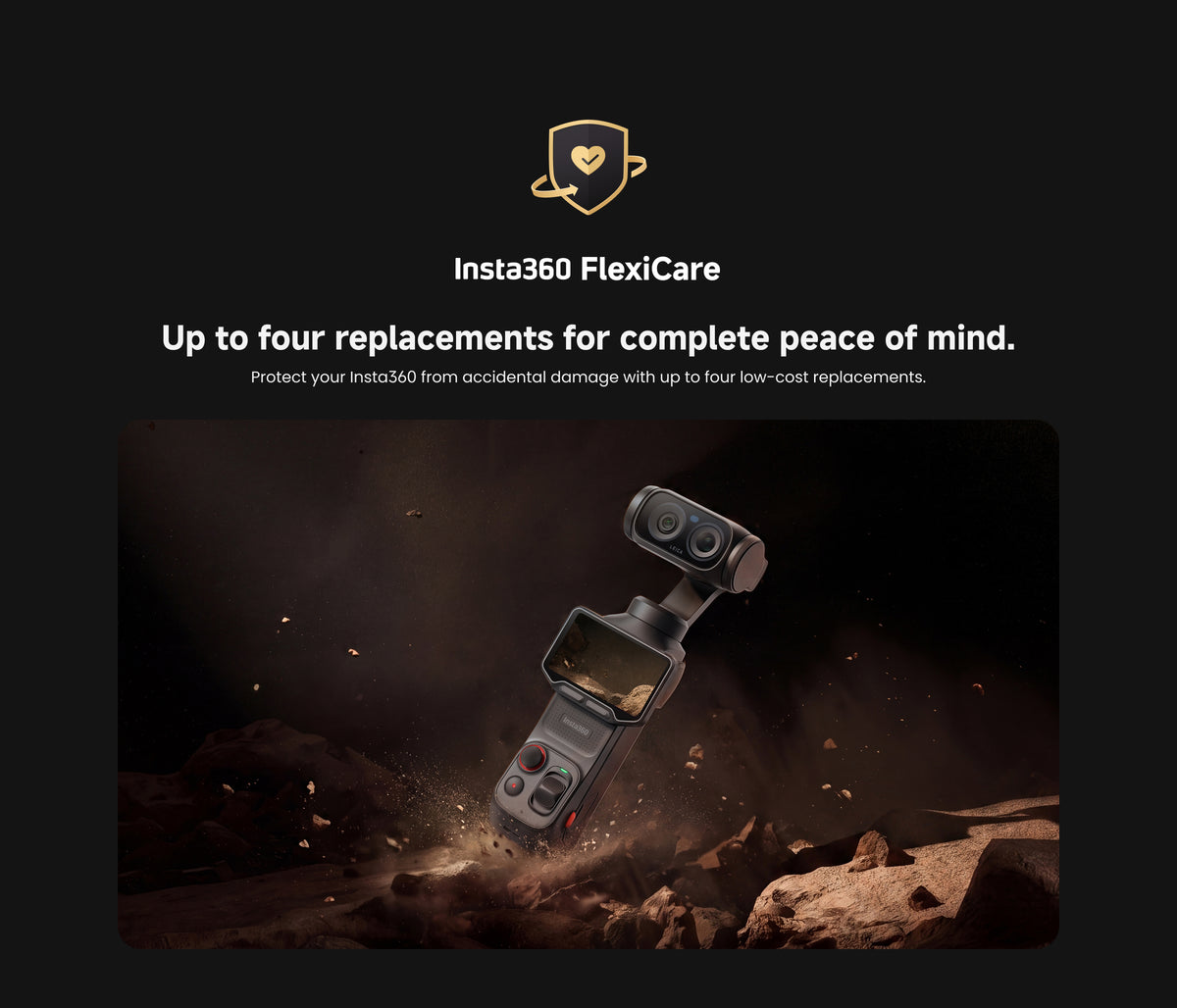 Insta360 Flexi Care X6 and Luna Ultra 2Year