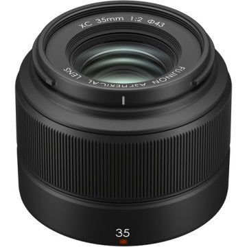 FUJIFILM XC 35mm F2 Lens Black