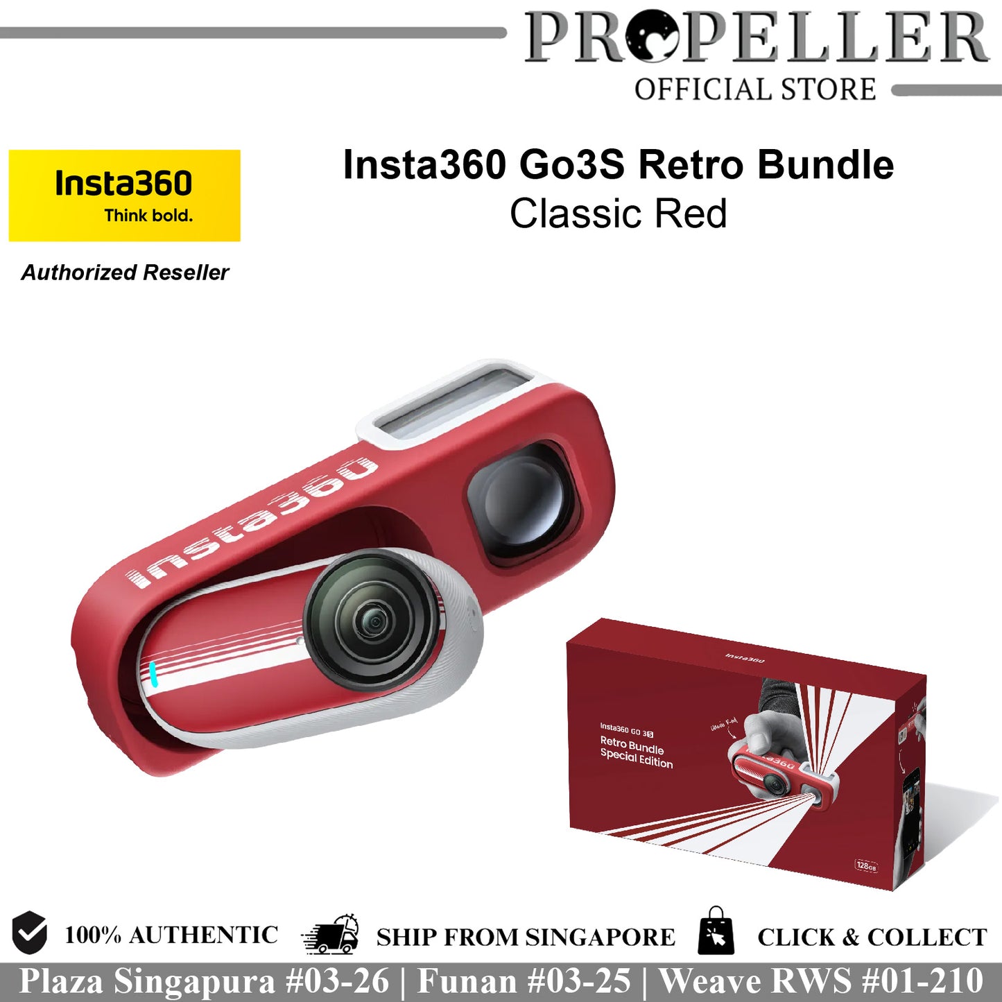 Insta360 Go 3S Retro Bundle