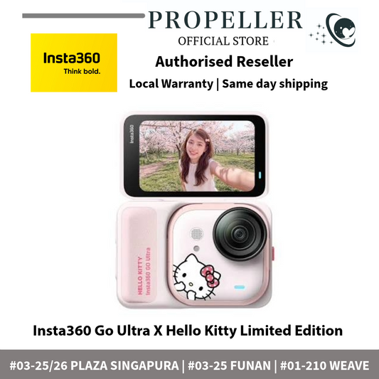 Insta360 Go Ultra Hello Kitty Limited Edition Sakura Pink