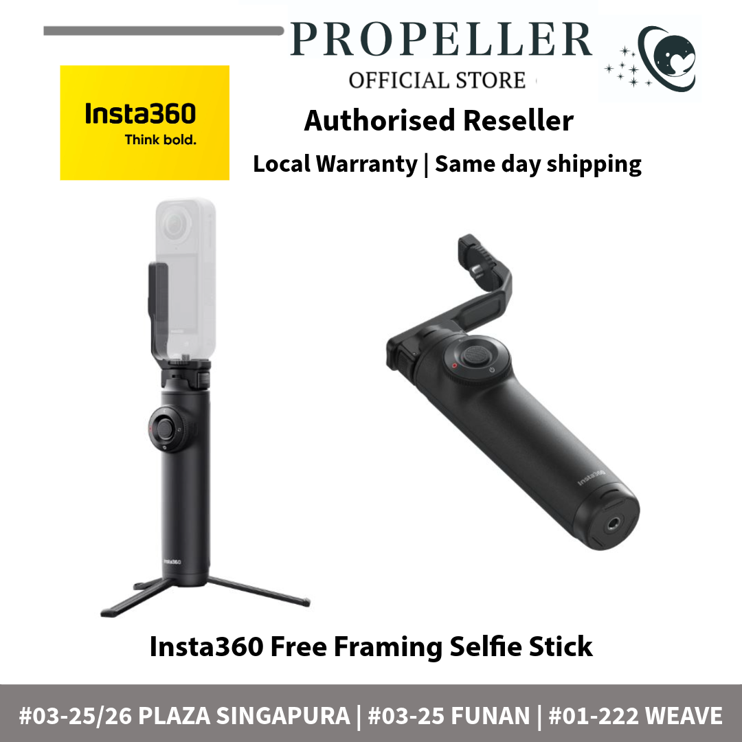 Insta360 X5 Free Framing Selfie Stick