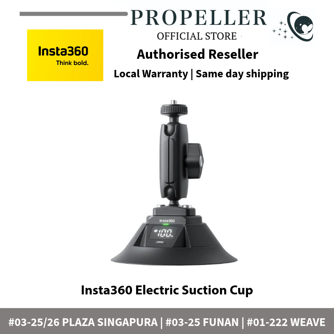 Insta360 Electric Suction Cup Mount