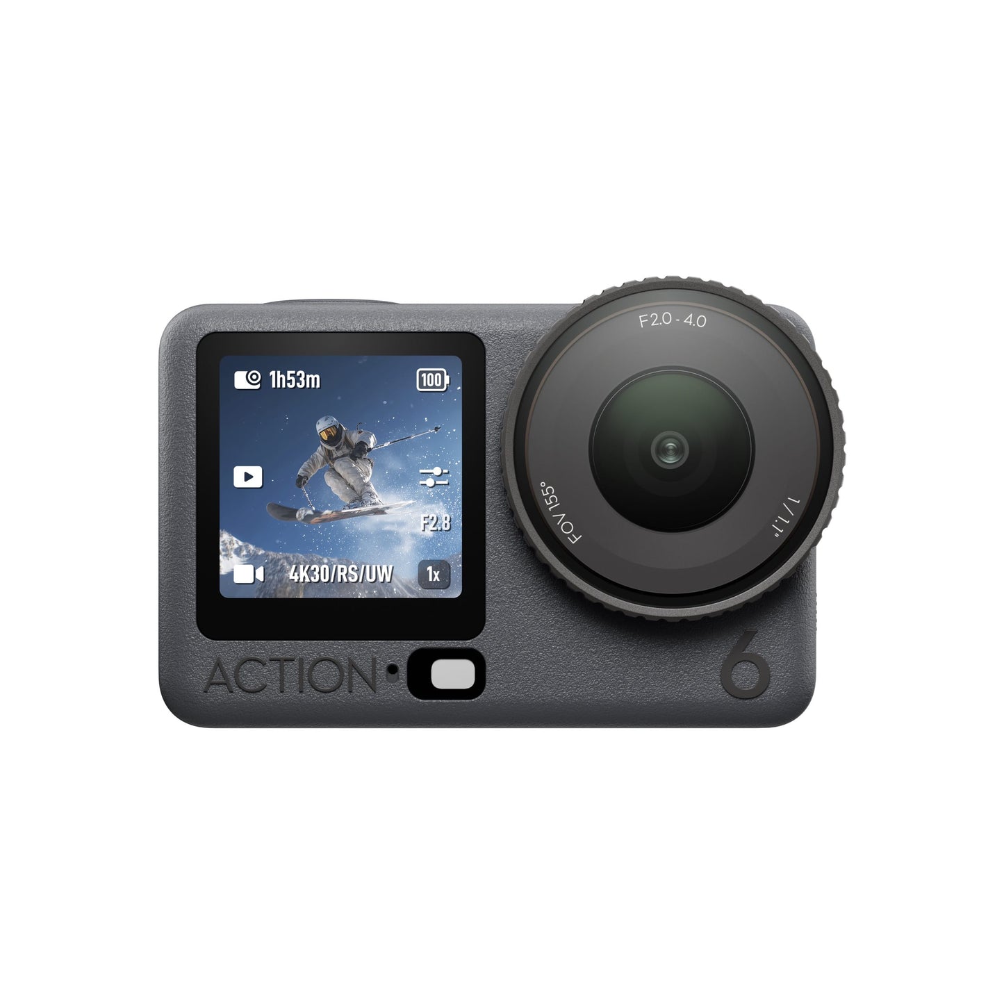 DJI Osmo Action 6 - All-New 1/1.1-Inch CMOS | 32x Slow Motion | Gesture Control | 50GB Built-in Storage