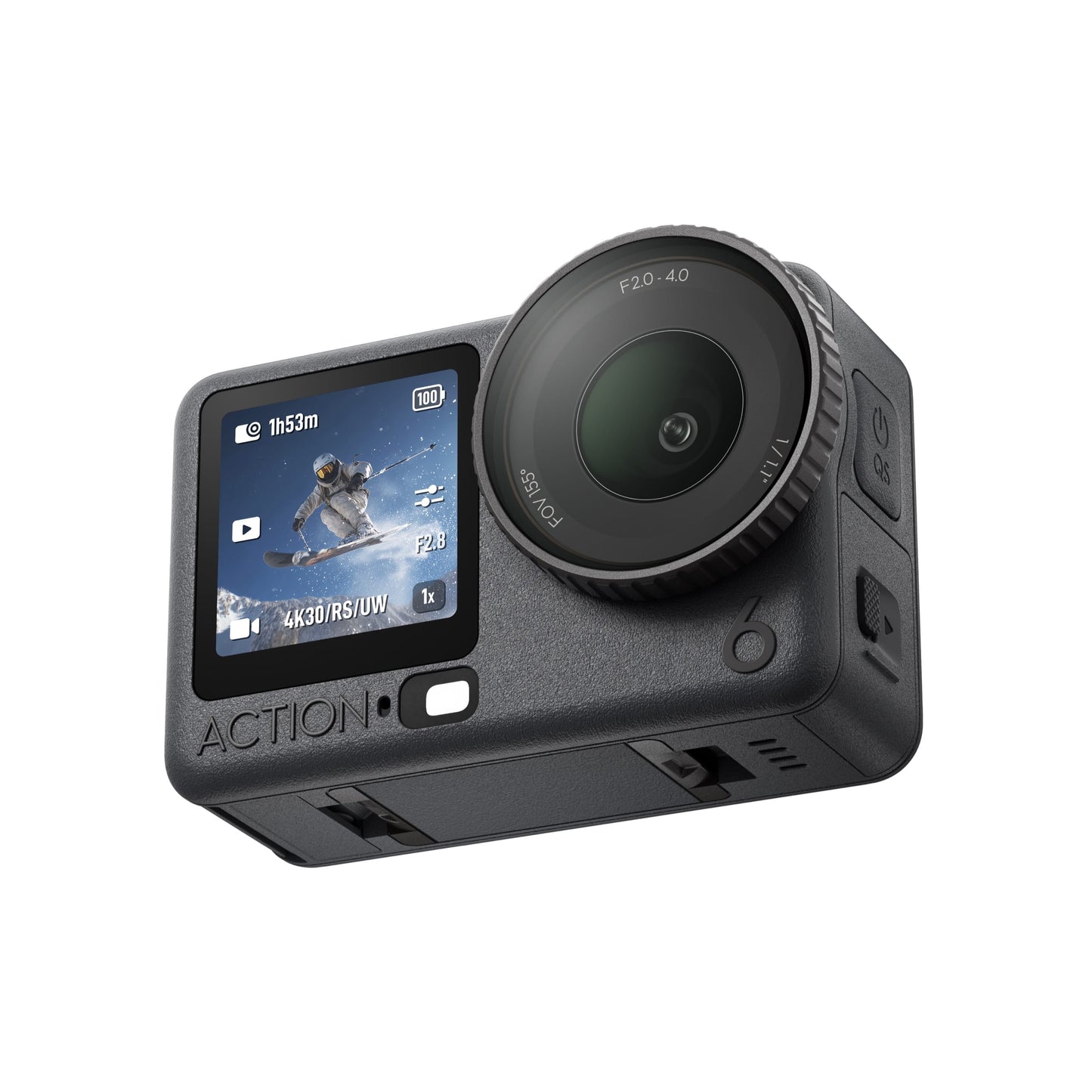 DJI Osmo Action 6 - All-New 1/1.1-Inch CMOS | 32x Slow Motion | Gesture Control | 50GB Built-in Storage