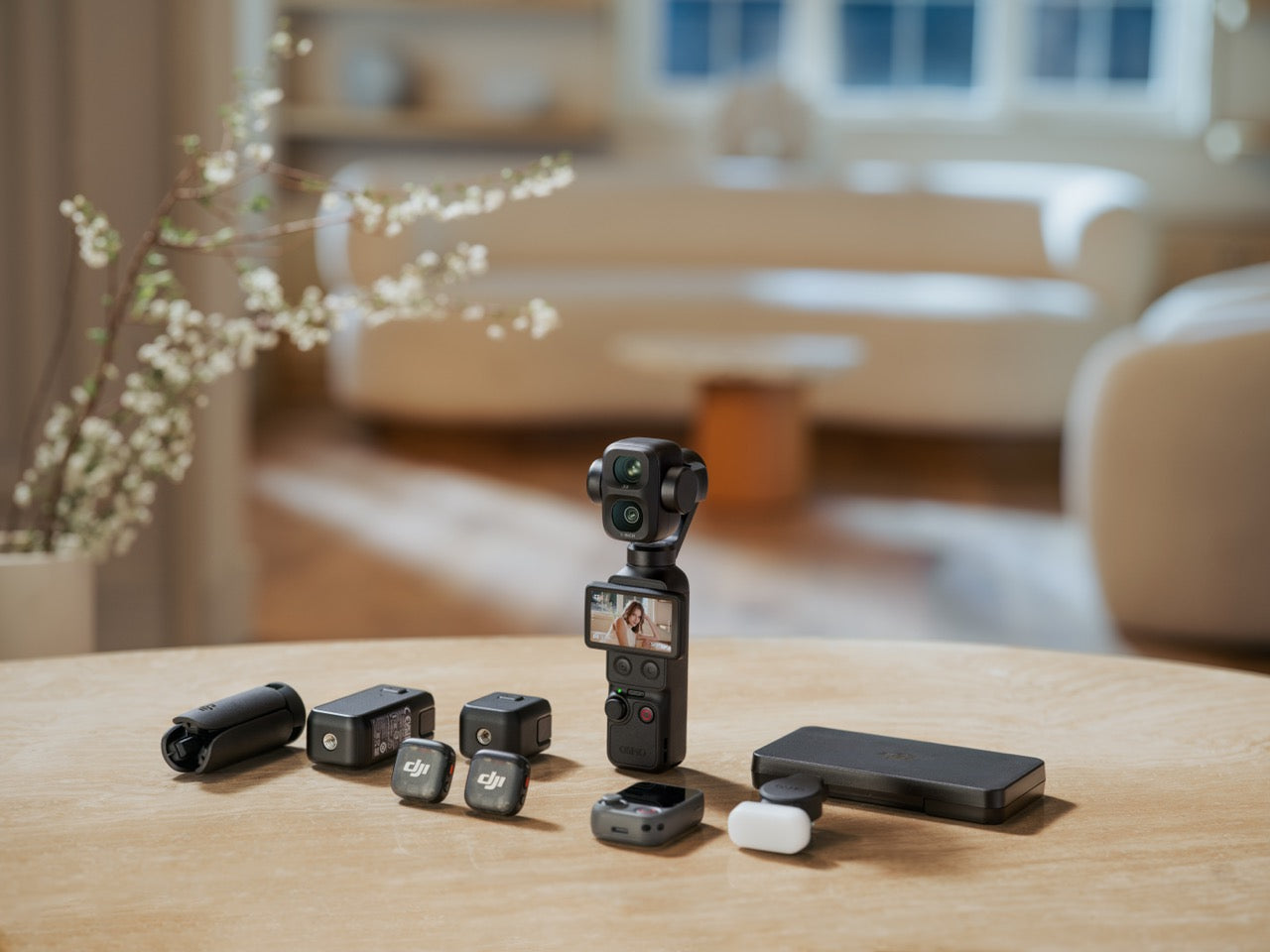 PRE-ORDER 60 DAYS【New】DJI Osmo Pocket 4P - Pocket Camera | 4K/240fps Slow Motion | New 1" CMOS | Cinematic Colours | 60mm Med-Tele Lens