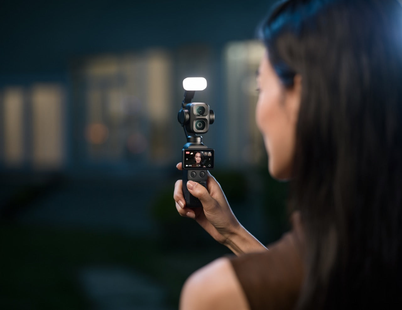 PRE-ORDER 60 DAYS【New】DJI Osmo Pocket 4P - Pocket Camera | 4K/240fps Slow Motion | New 1" CMOS | Cinematic Colours | 60mm Med-Tele Lens