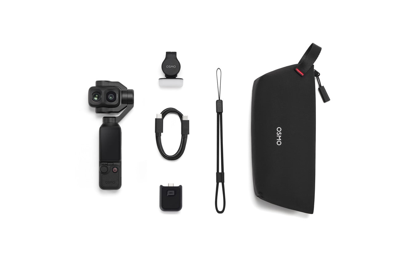 PRE-ORDER 60 DAYS【New】DJI Osmo Pocket 4P - Pocket Camera | 4K/240fps Slow Motion | New 1" CMOS | Cinematic Colours | 60mm Med-Tele Lens