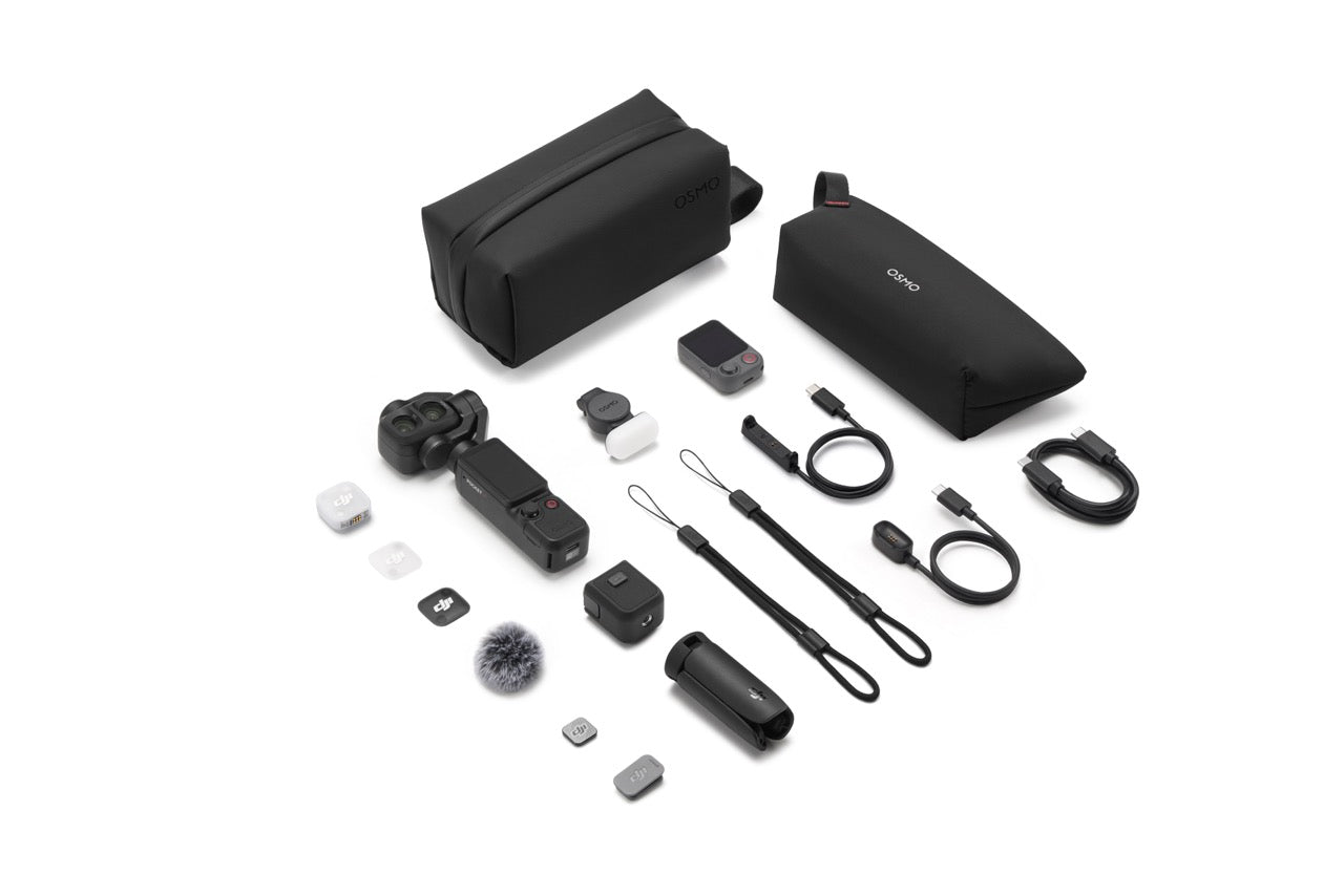 PRE-ORDER 60 DAYS【New】DJI Osmo Pocket 4P - Pocket Camera | 4K/240fps Slow Motion | New 1" CMOS | Cinematic Colours | 60mm Med-Tele Lens