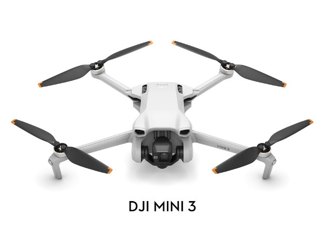 DJI Mini 3 - Camera Drones | Under 249g | 4K HDR Video | Extended Battery Life | True Vertical Shooting