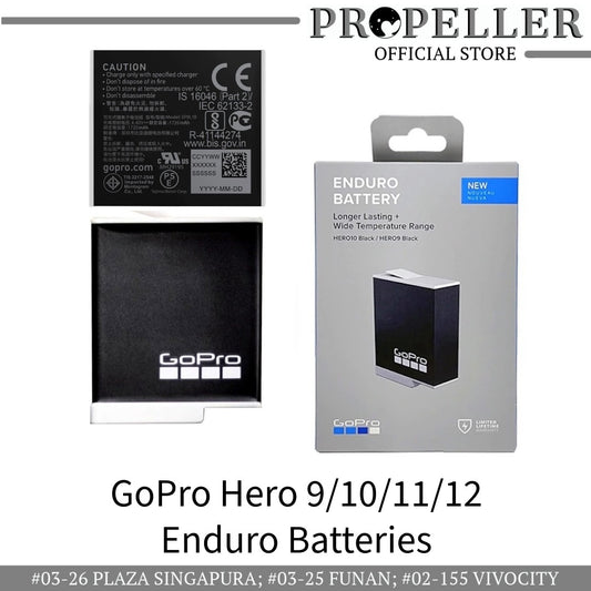 GoPro Hero 9/10/11/12 Enduro Battery
