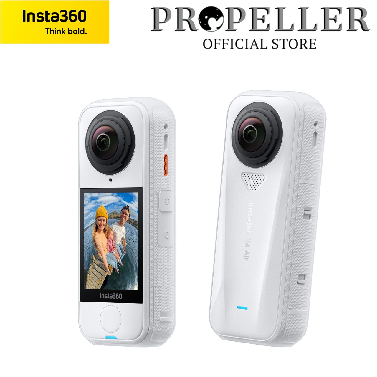Insta360 X4 Air - Lightweight 165g 8K 360 Camera, Invisible Selfie