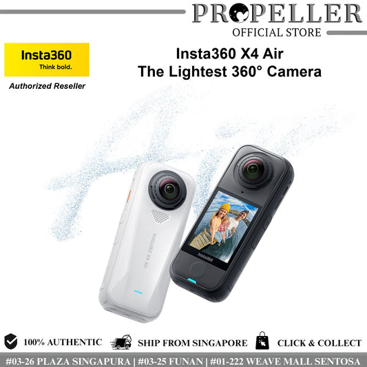 Insta360 X4 Air (PRE-ORDER) - The lightest 8K 360 camera