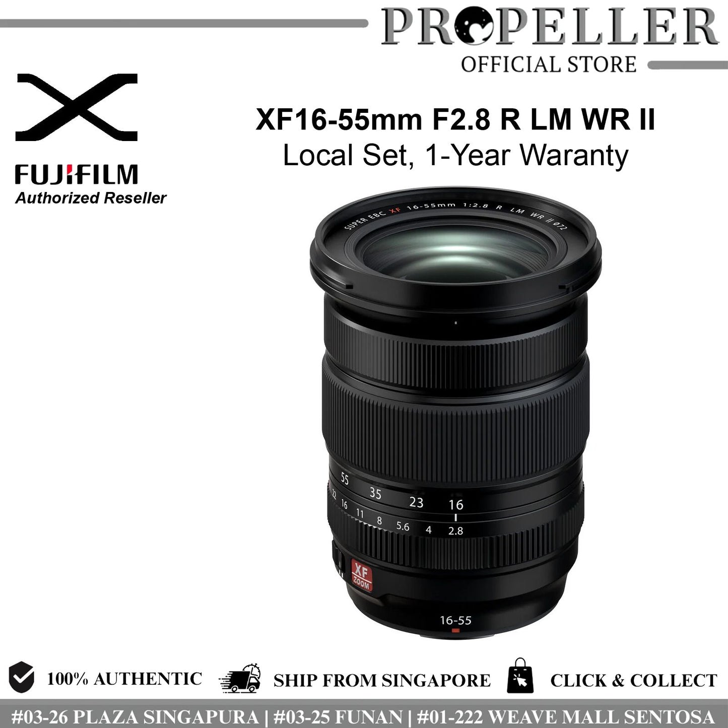 FUJIFILM XF 70-300mm F4-5.6 R LM OIS WR Lens Local Set 1 Year Warranty"