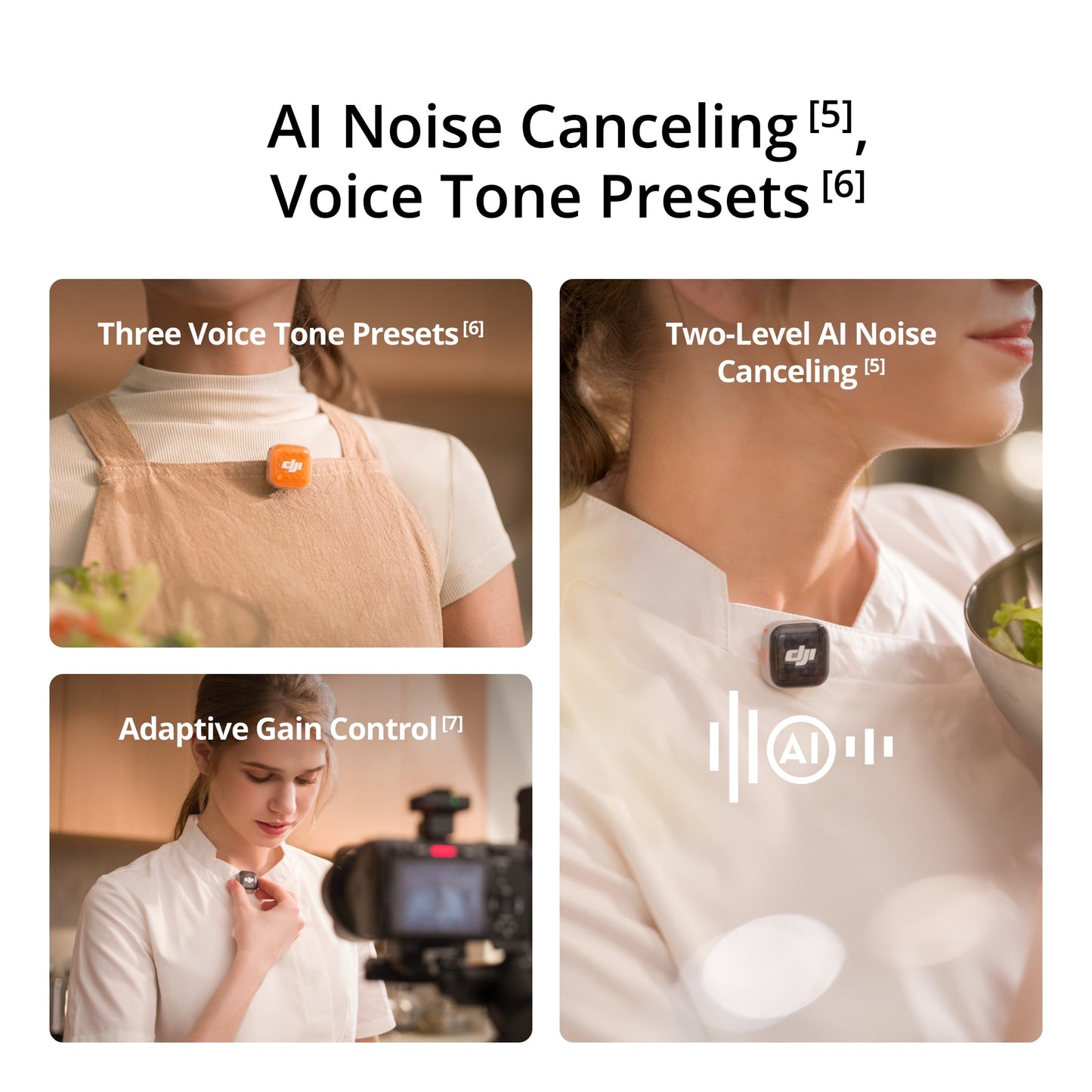 [NEW] DJI Mic Mini 2S Wireless Microphone | 32-bit Float | AI Noise Cancelling | 4TX System