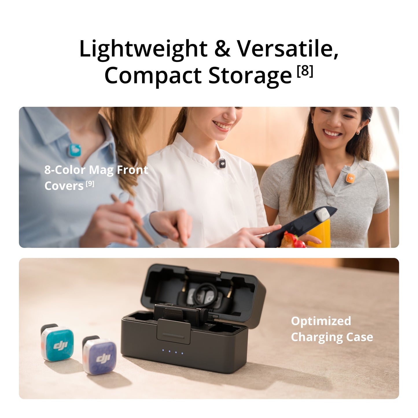 [NEW] DJI Mic Mini 2S Wireless Microphone | 32-bit Float | AI Noise Cancelling | 4TX System