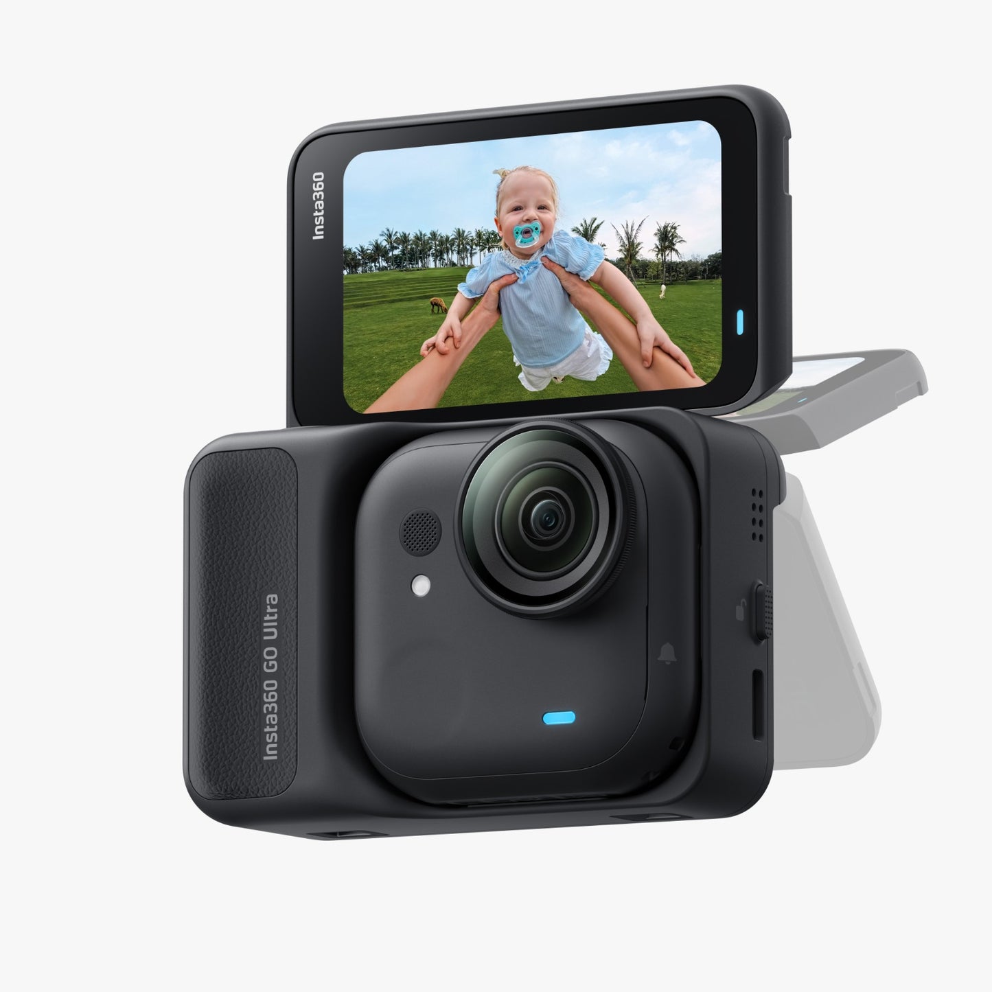 Insta360 GO Ultra Tiny 4K Action Camera with Flip Screen Action Pod
