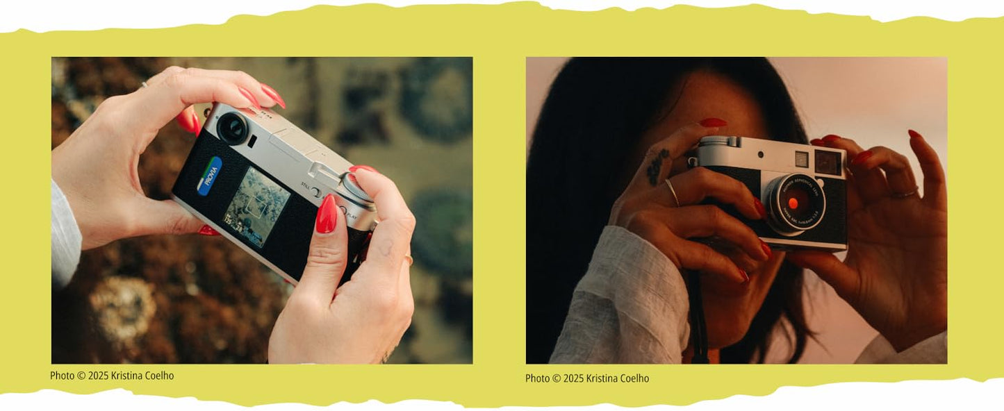 Fujifilm X Half Premium Compact Camera – 1" Sensor | Retro Design | 2-in-1 Mode | Film Simulation | Wi-Fi