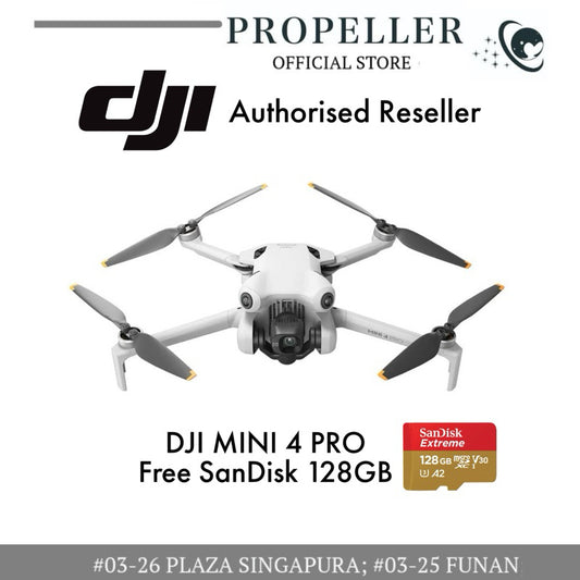 DJI Mini 4 Pro - 4K/60fps HDR True Vertical Shooting | Omnidirectional Obstacle Sensing | ActiveTrack 360°
