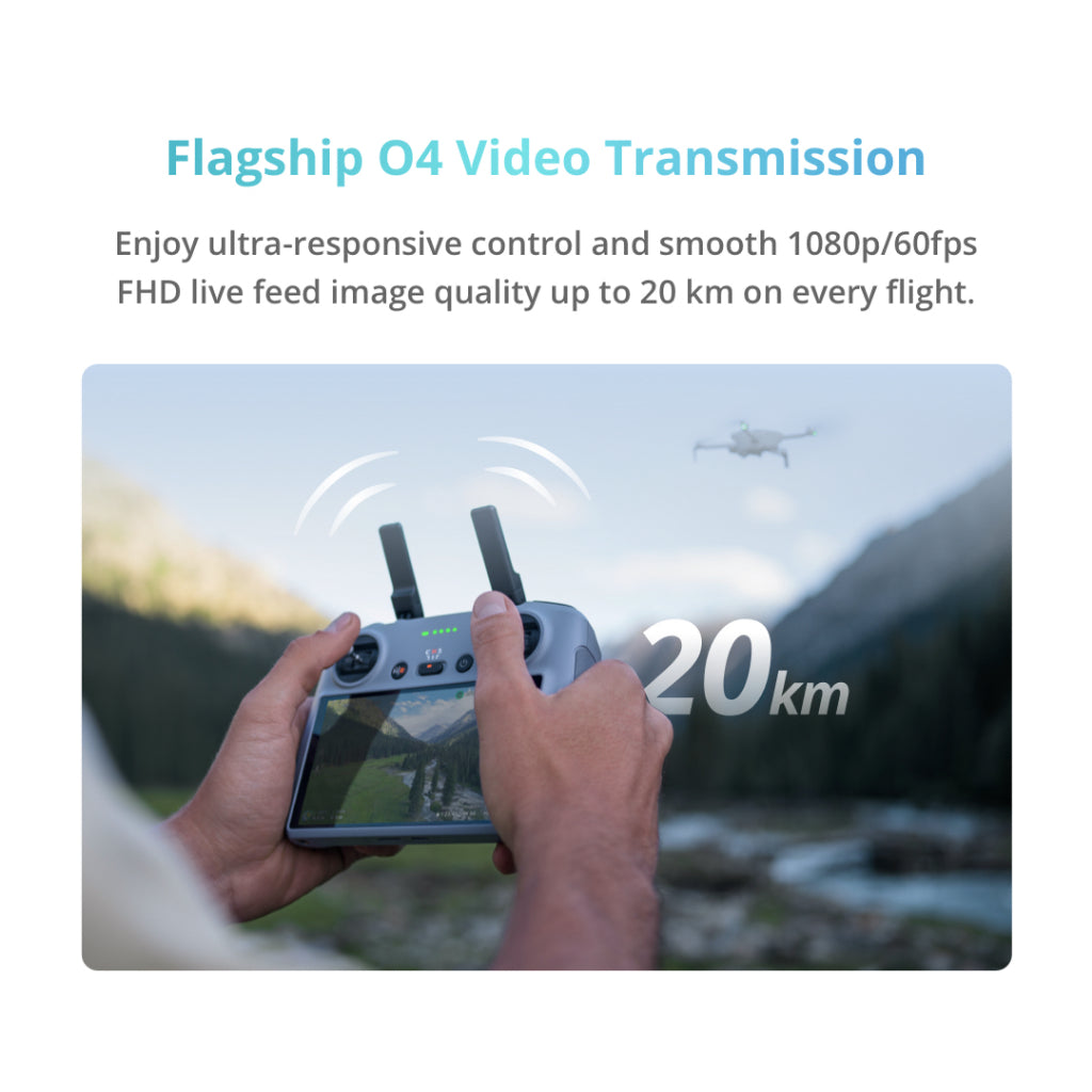 DJI Mini 4 Pro - 4K/60fps HDR True Vertical Shooting | Omnidirectional Obstacle Sensing | ActiveTrack 360°