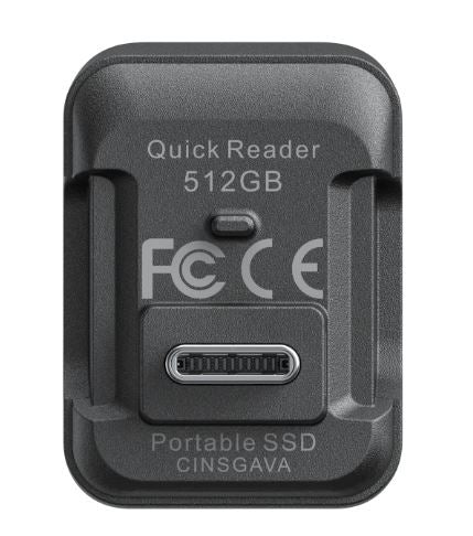 Insta360 Quick Reader 512GB Portable SSD